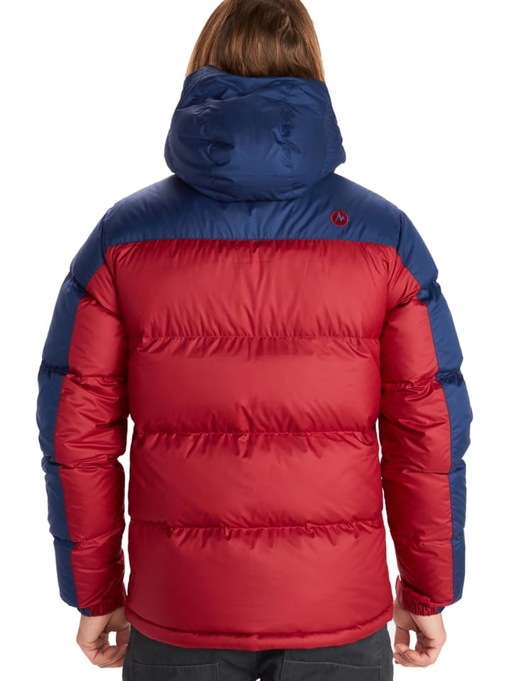 Marmot Men's Guides Down Hoody Brick/Arctic Navy Marmot Marmot Men's Guides Down Hoody Brick/Arctic Navy Marmot