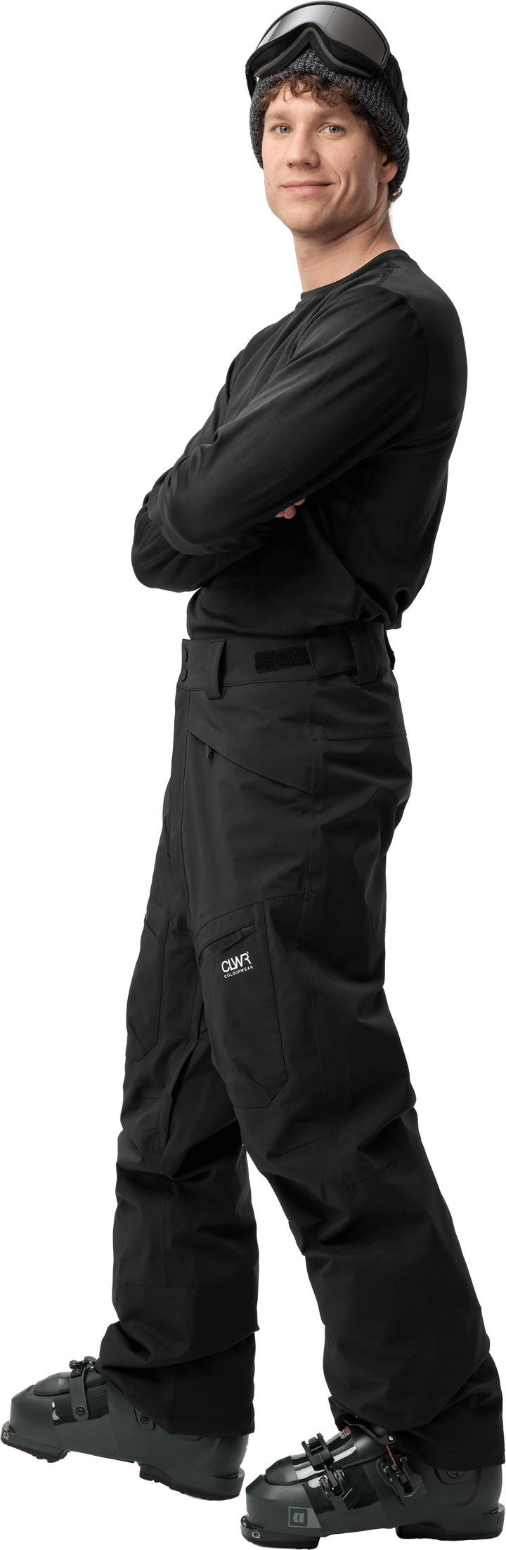 ColourWear Men´s Transfer Pants Black ColourWear