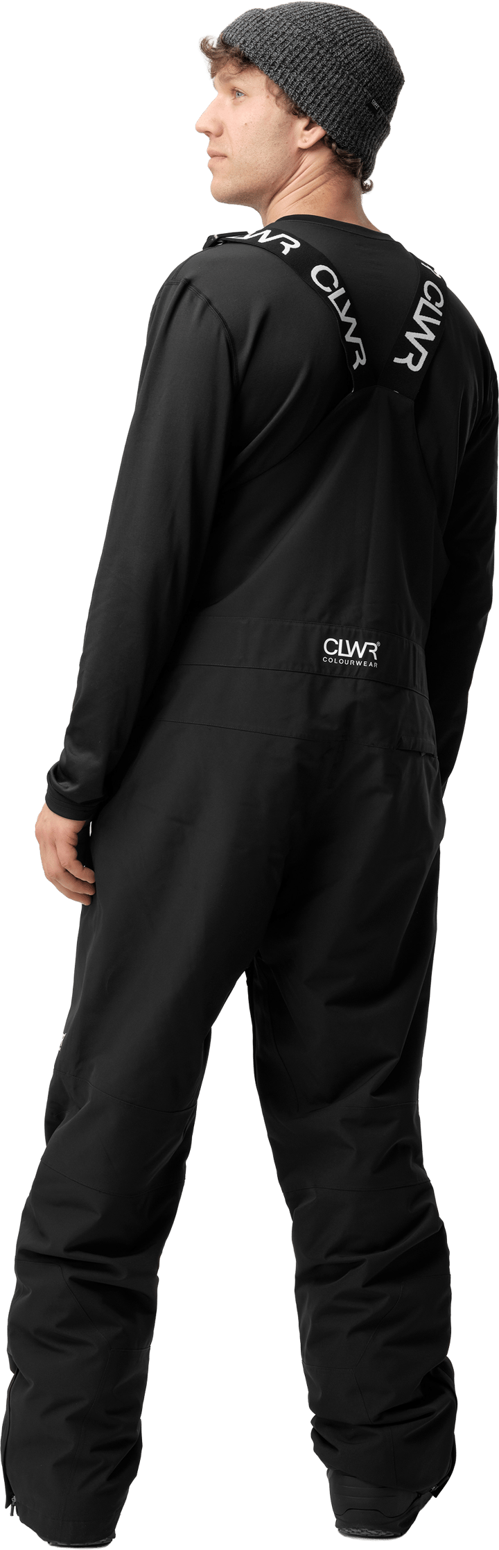 ColourWear Men´s Polar Bib Pants Black ColourWear