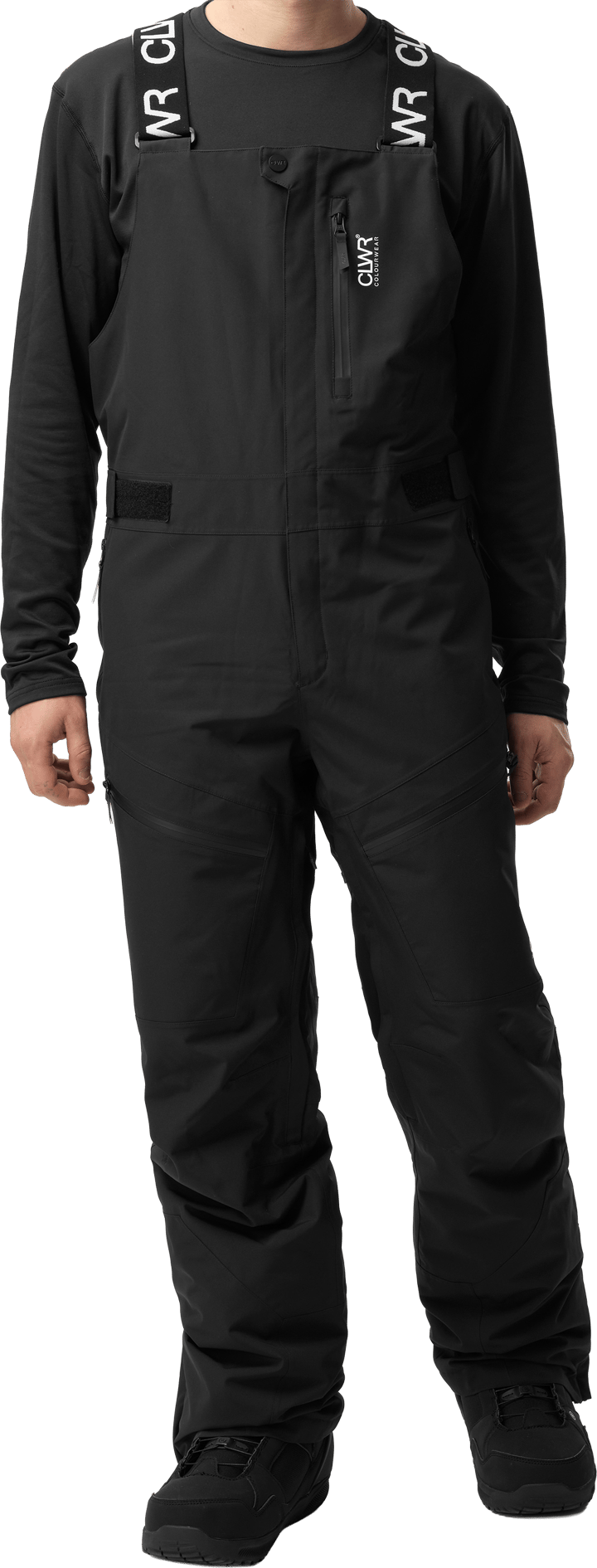 ColourWear Men´s Polar Bib Pants Black ColourWear