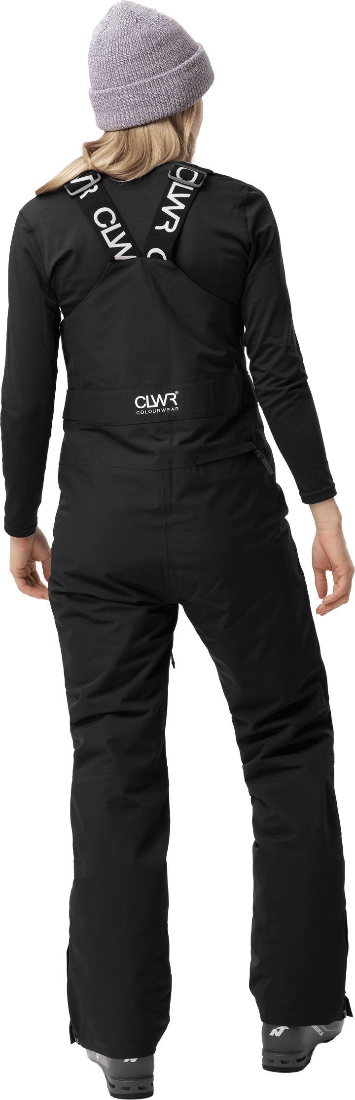 ColourWear Women´s Polar Bib Pants Black ColourWear