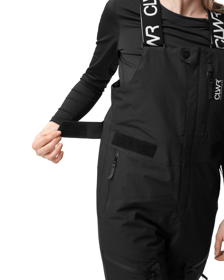 ColourWear Women´s Polar Bib Pants Black ColourWear