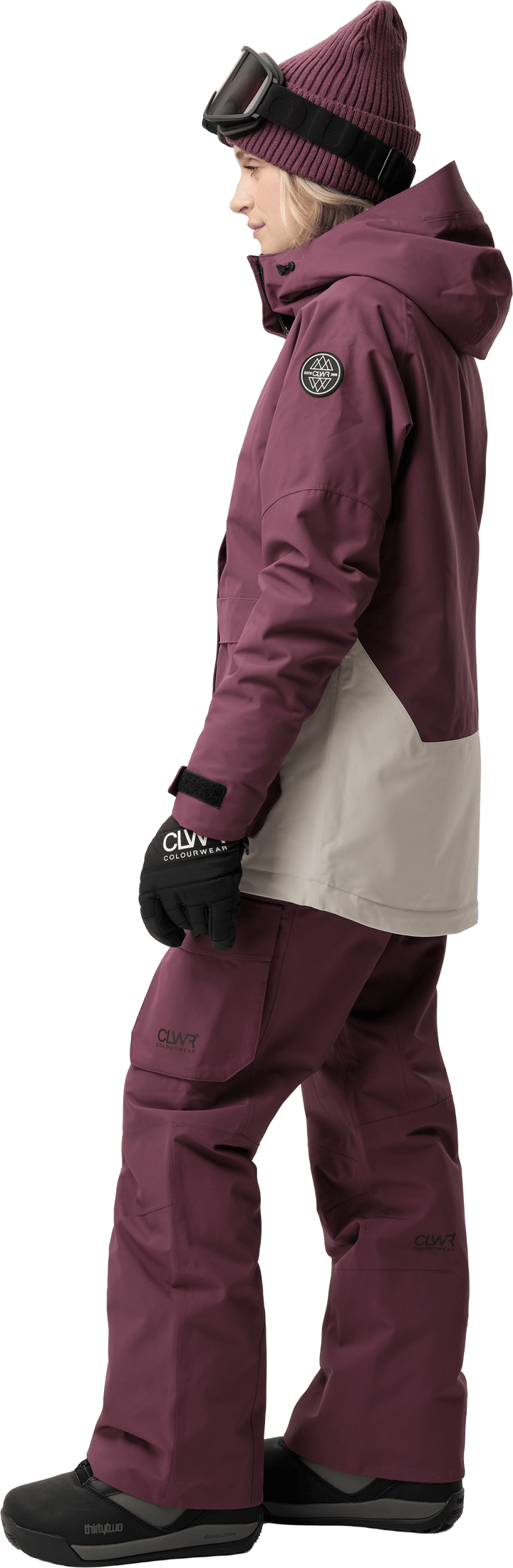 ColourWear Women´s  Signature Jacket Deep Cherry ColourWear