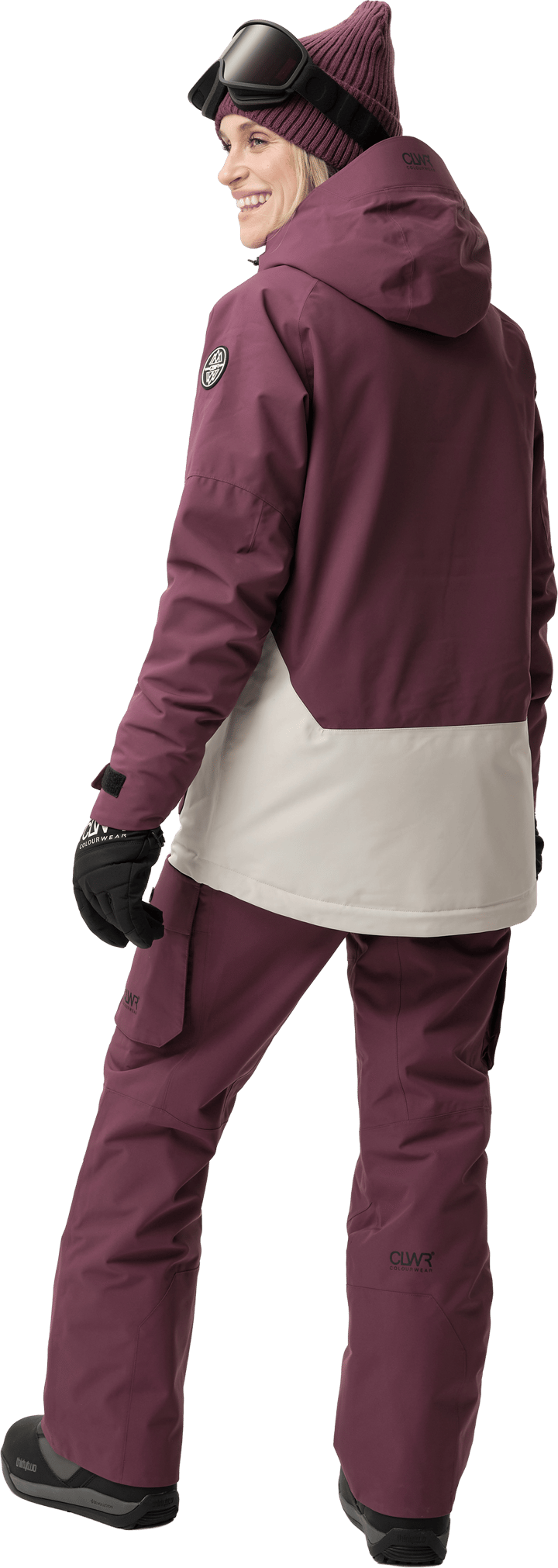ColourWear Women´s  Signature Jacket Deep Cherry ColourWear