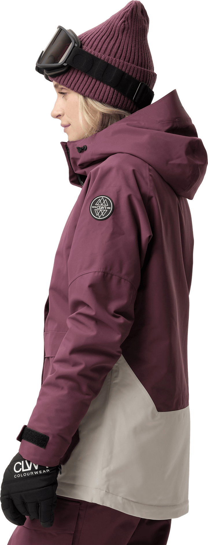 ColourWear Women´s  Signature Jacket Deep Cherry ColourWear