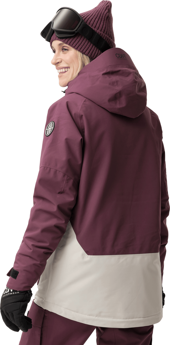 ColourWear Women´s  Signature Jacket Deep Cherry ColourWear