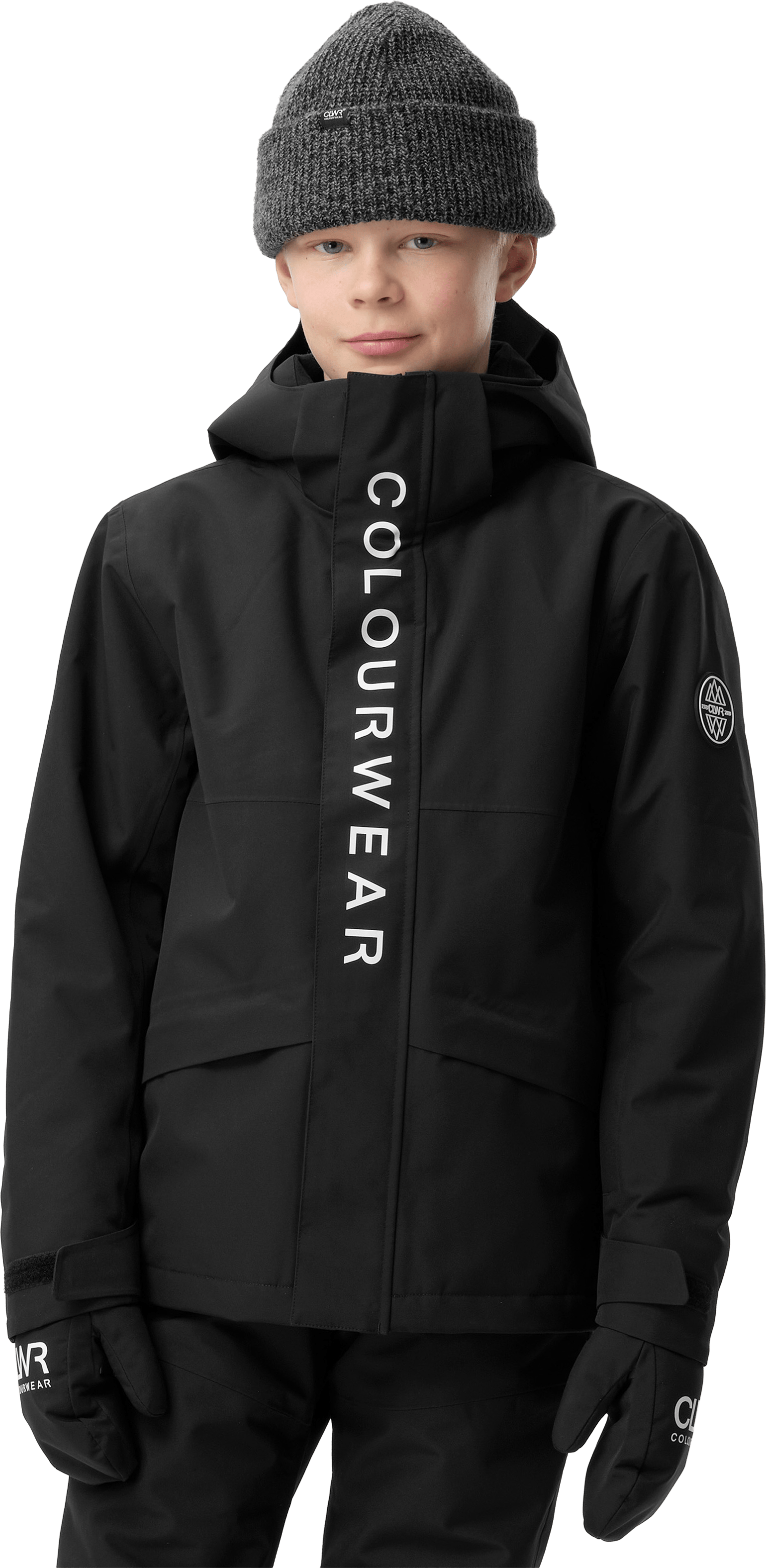 ColourWear Juniors´ Signum Jacket Black