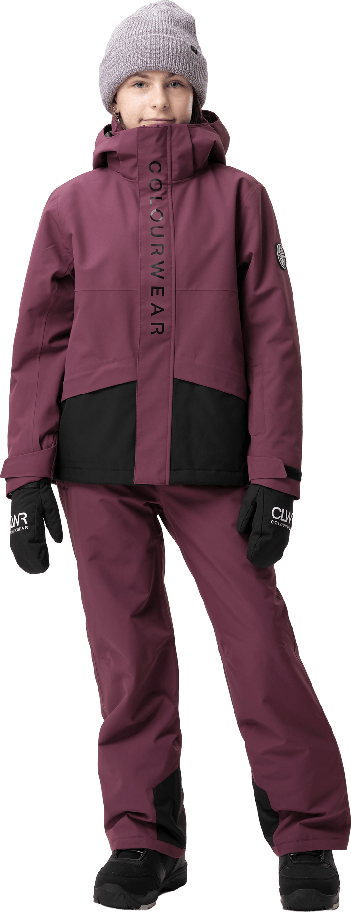ColourWear Juniors´ Signum Jacket Deep Cherry ColourWear