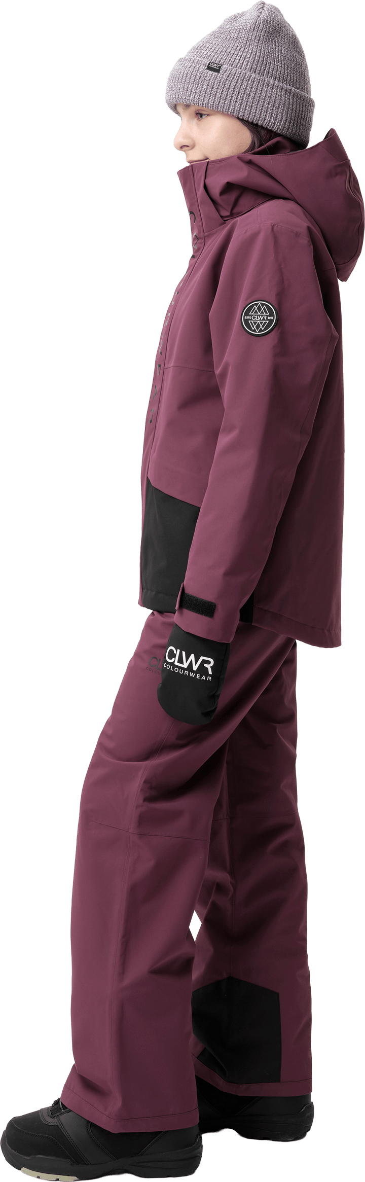 ColourWear Juniors´ Signum Jacket Deep Cherry ColourWear