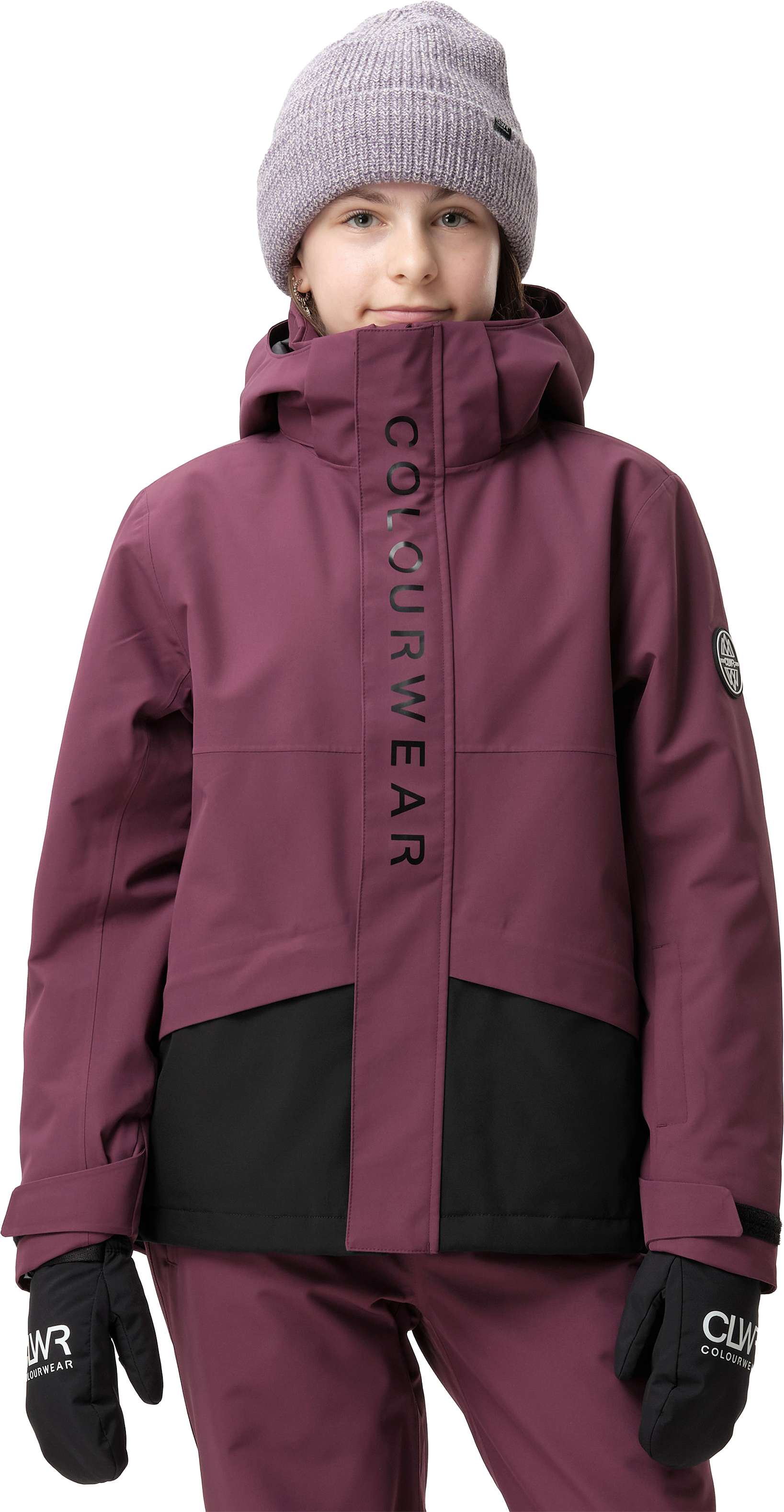 ColourWear Juniors´ Signum Jacket Deep Cherry