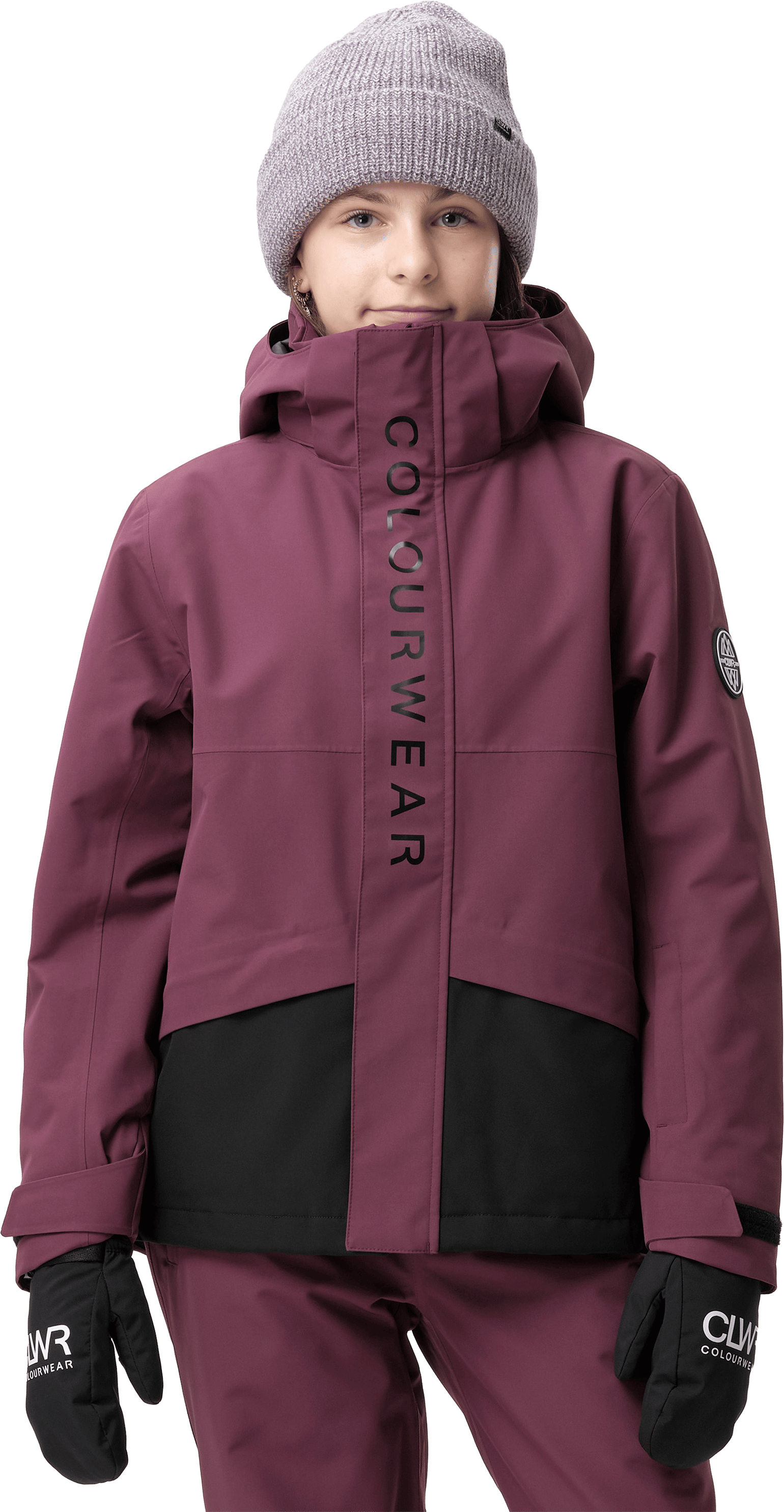 ColourWear Juniors´ Signum Jacket Deep Cherry