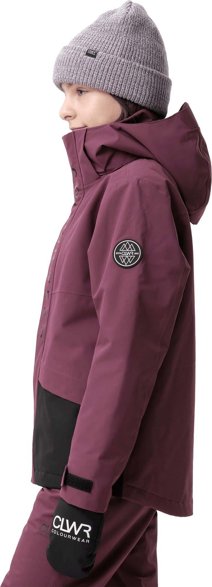 ColourWear Juniors´ Signum Jacket Deep Cherry ColourWear