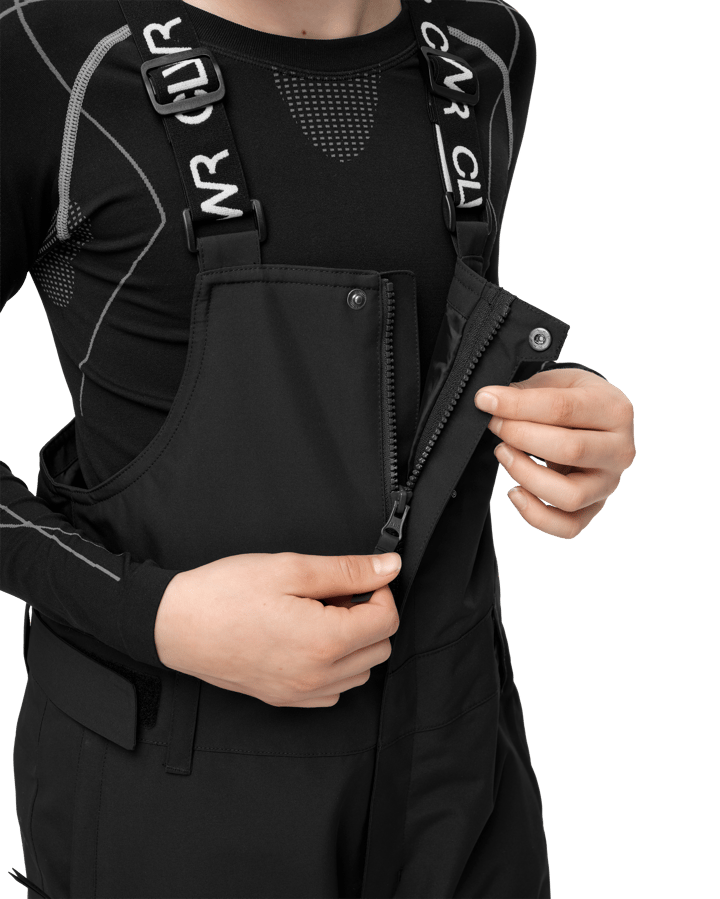 ColourWear Juniors´ Polar Bib Pants Black ColourWear