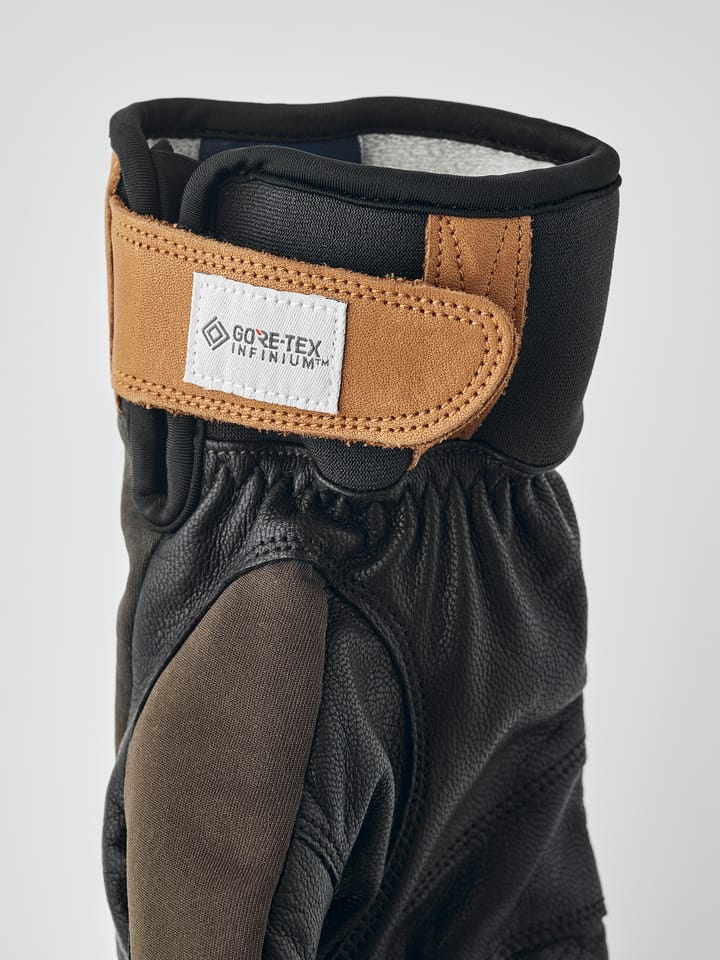 Hestra Ergo Grip Active Wool Terry - 5 Finger Dark Forest/Black Hestra