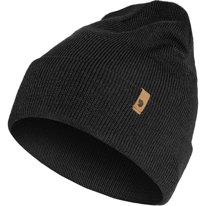 Fjällräven Classic Knit Hat Black Fjällräven Fjällräven Classic Knit Hat Black Fjällräven