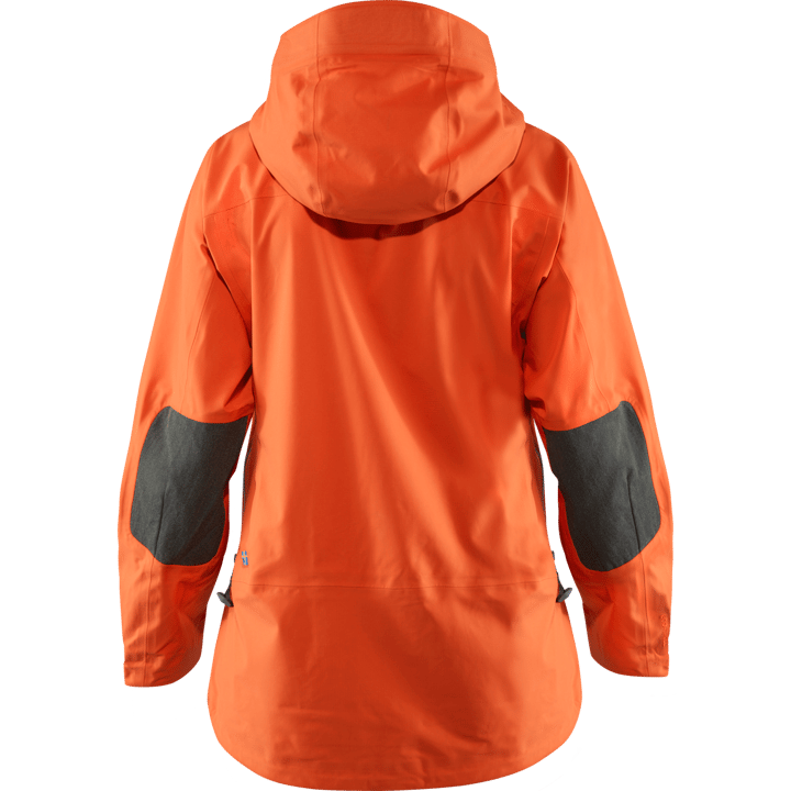 Fjällräven Women's Bergtagen Eco-Shell Jacket Hokkaido Orange Fjällräven