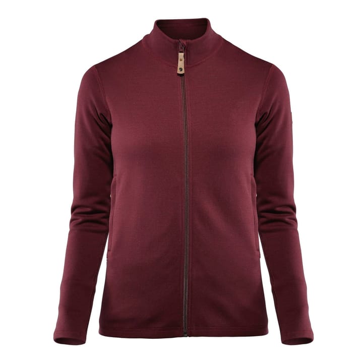 Fjällräven Keb Wool Sweater Women's Dark Garnet Fjällräven
