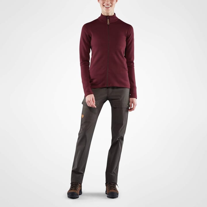 Fjällräven Keb Wool Sweater Women's Dark Garnet Fjällräven Fjällräven Keb Wool Sweater Women's Dark Garnet Fjällräven