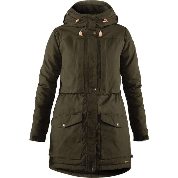 Fjällräven Singi Wool Padded Parka W Deep Forest Fjällräven