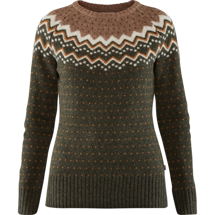 Fjällräven Övik Knit Sweater W. Deep Forest Fjällräven