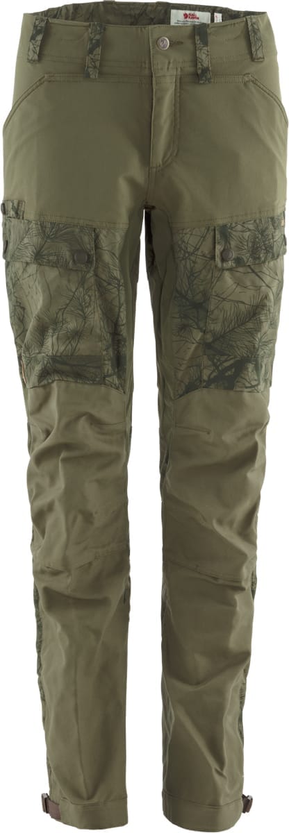 Fjällräven Lappland Hybrid Trousers Women's Green Camo-Laurel Green