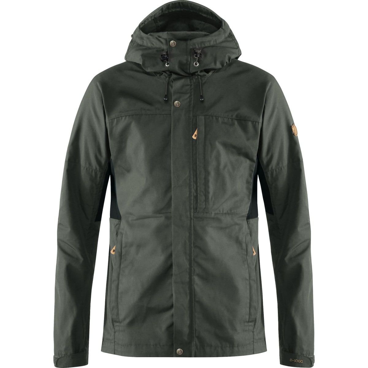 Fjällräven Men's Kaipak Jacket Dark Grey/Black