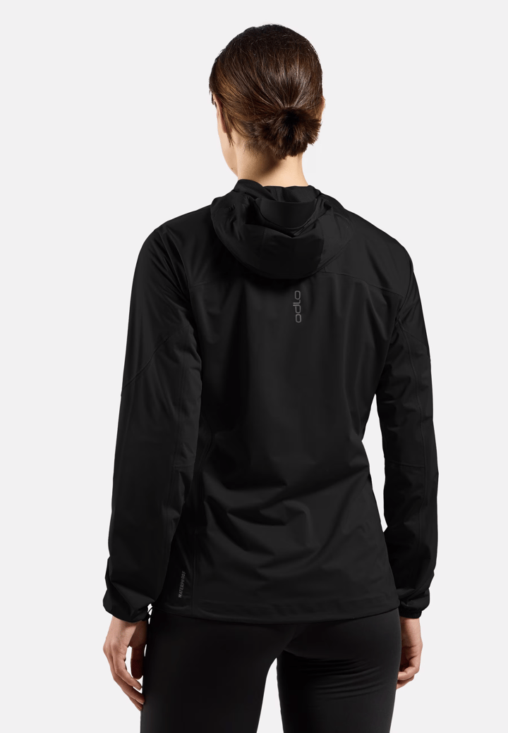 Odlo Women's Zeroweight Waterproof Jacket Black - Black Odlo
