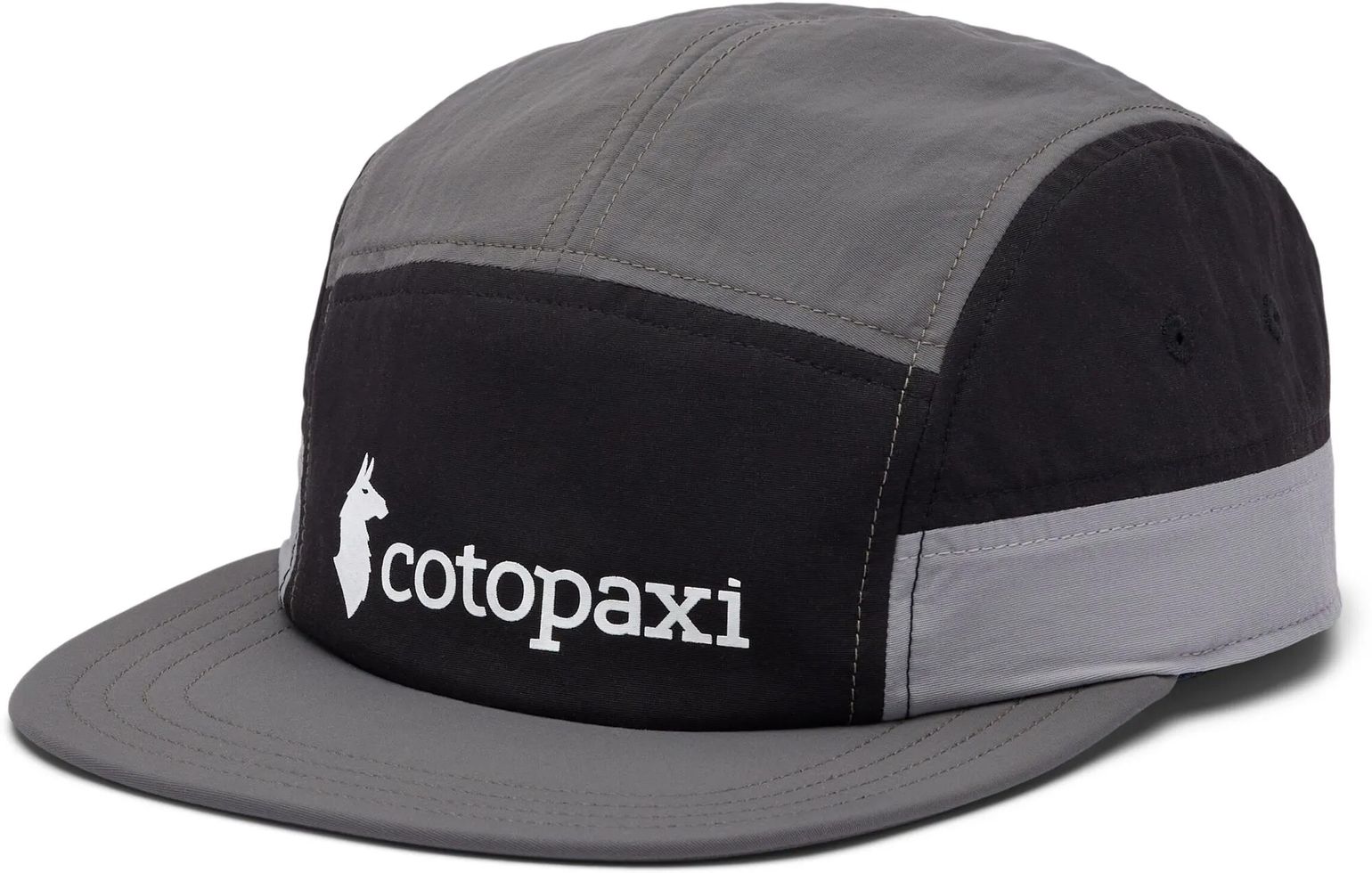 Cotopaxi Cotopaxi Tech 5-Panel Hat Black/Cinder