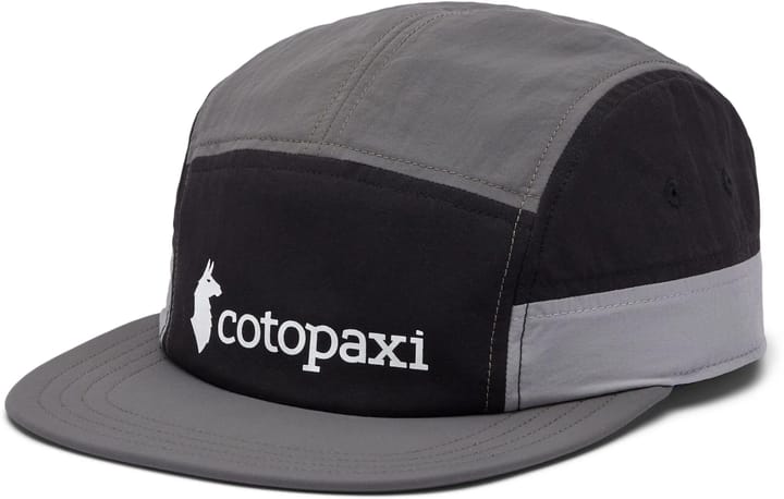 Cotopaxi Cotopaxi Tech 5-Panel Hat Black/Cinder Cotopaxi