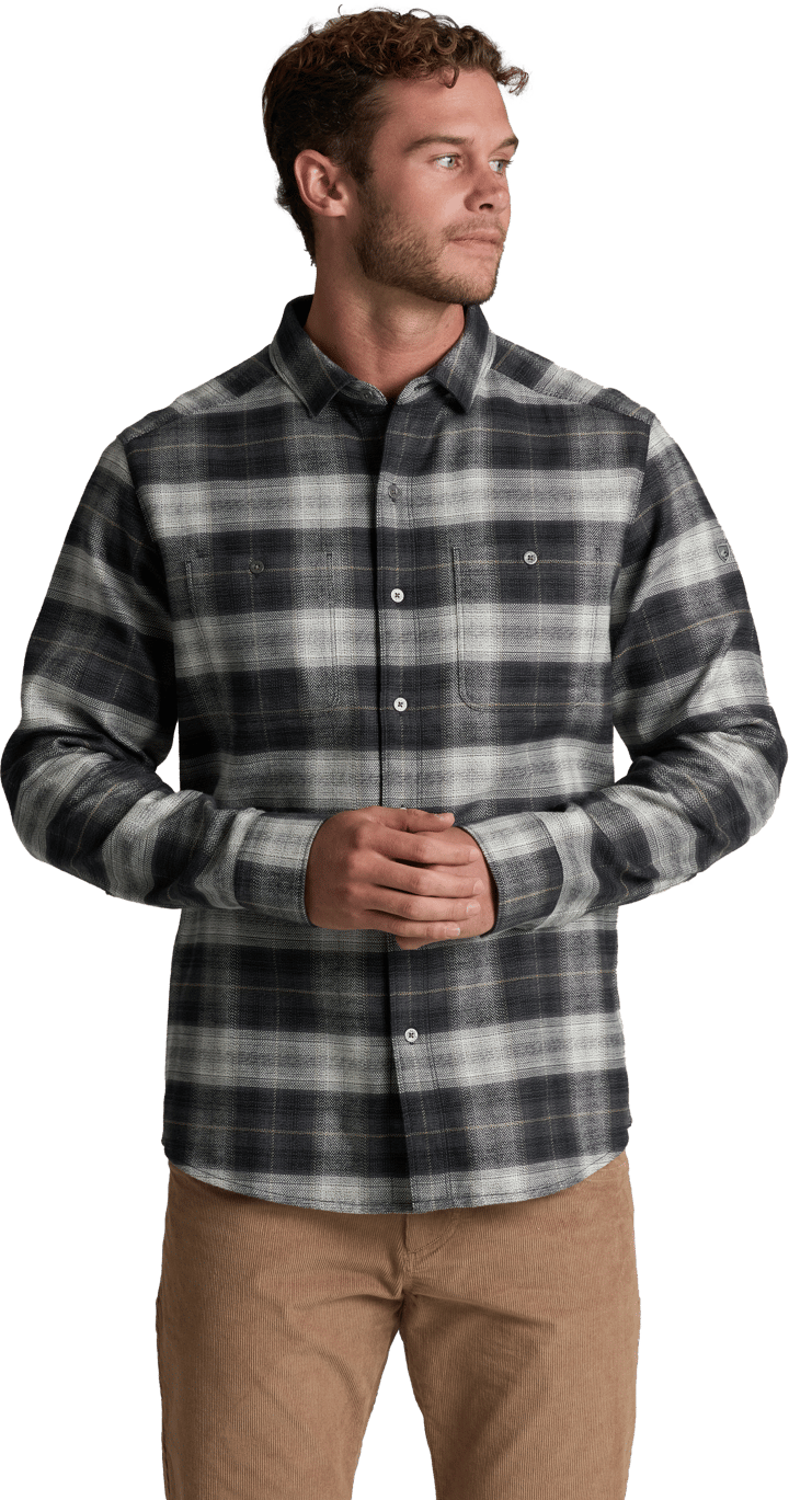Kühl Men's Law Flannel Longsleeve Shirt Black Olive Kühl