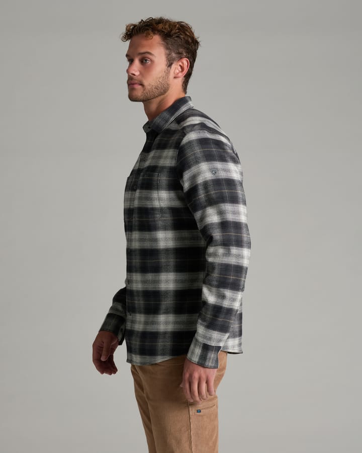 Kühl Men's Law Flannel Longsleeve Shirt Black Olive Kühl