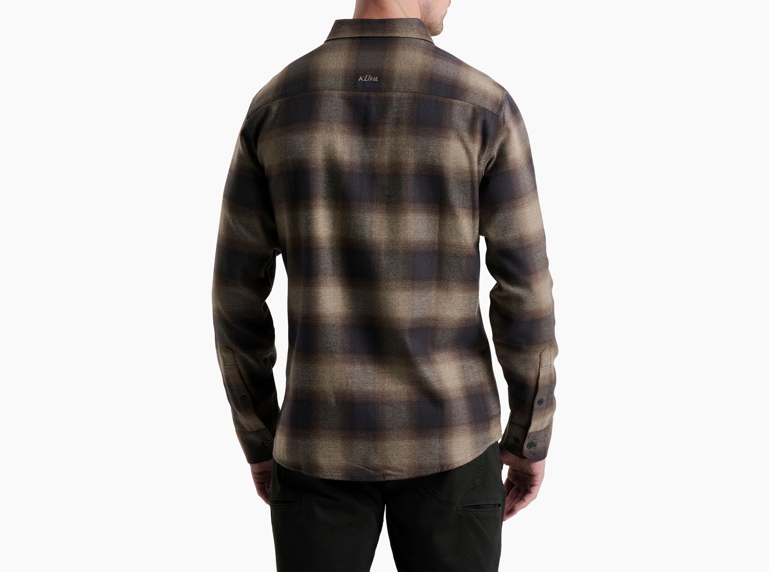 Kühl Men's Law Flannel Longsleeve Shirt Dark Roast