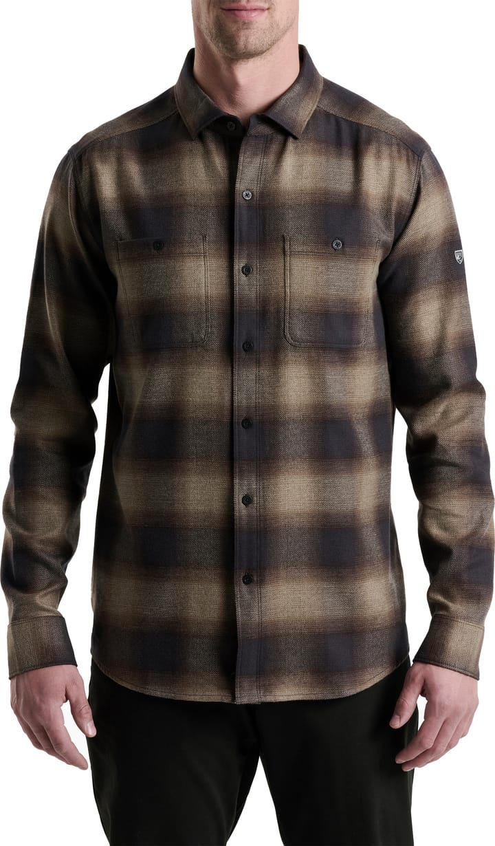 Kühl Men's Law Flannel Longsleeve Shirt Dark Roast Kühl
