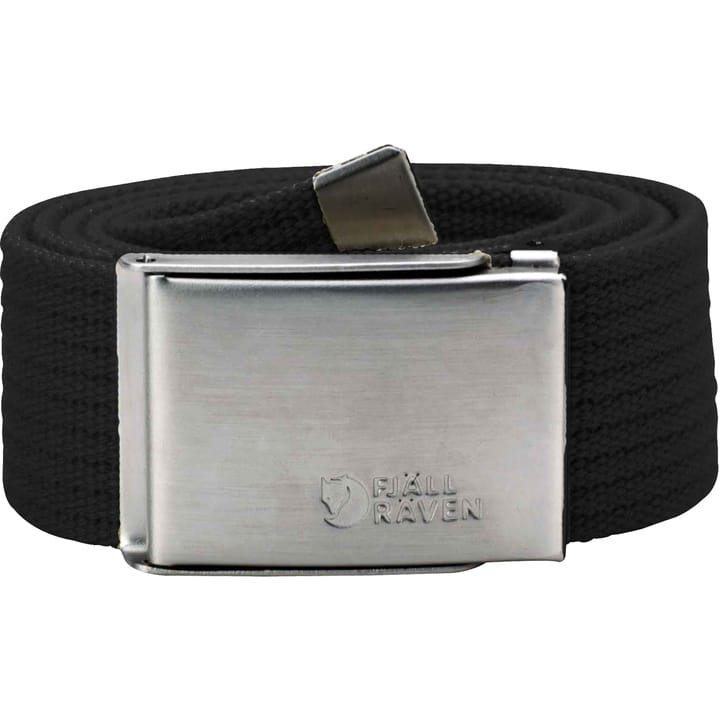 Fjällräven Canvas Belt Black Fjällräven Fjällräven Canvas Belt Black Fjällräven