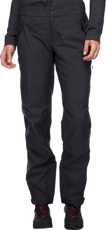 Black Diamond Women's Fineline Stretch Full Zip Pants Black Black Diamond