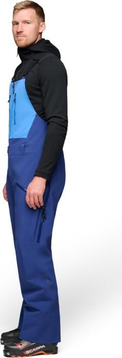 Black Diamond Men's Recon Stretch Bibs Twilight Blue-vertical Blue Black Diamond
