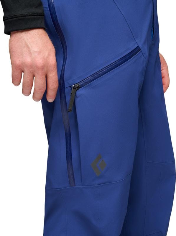 Black Diamond Men's Recon Stretch Bibs Twilight Blue-vertical Blue Black Diamond