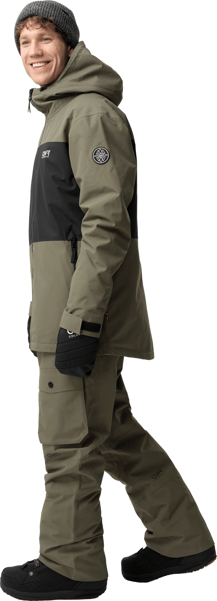 ColourWear Men´s Core Jacket Khaki Green ColourWear