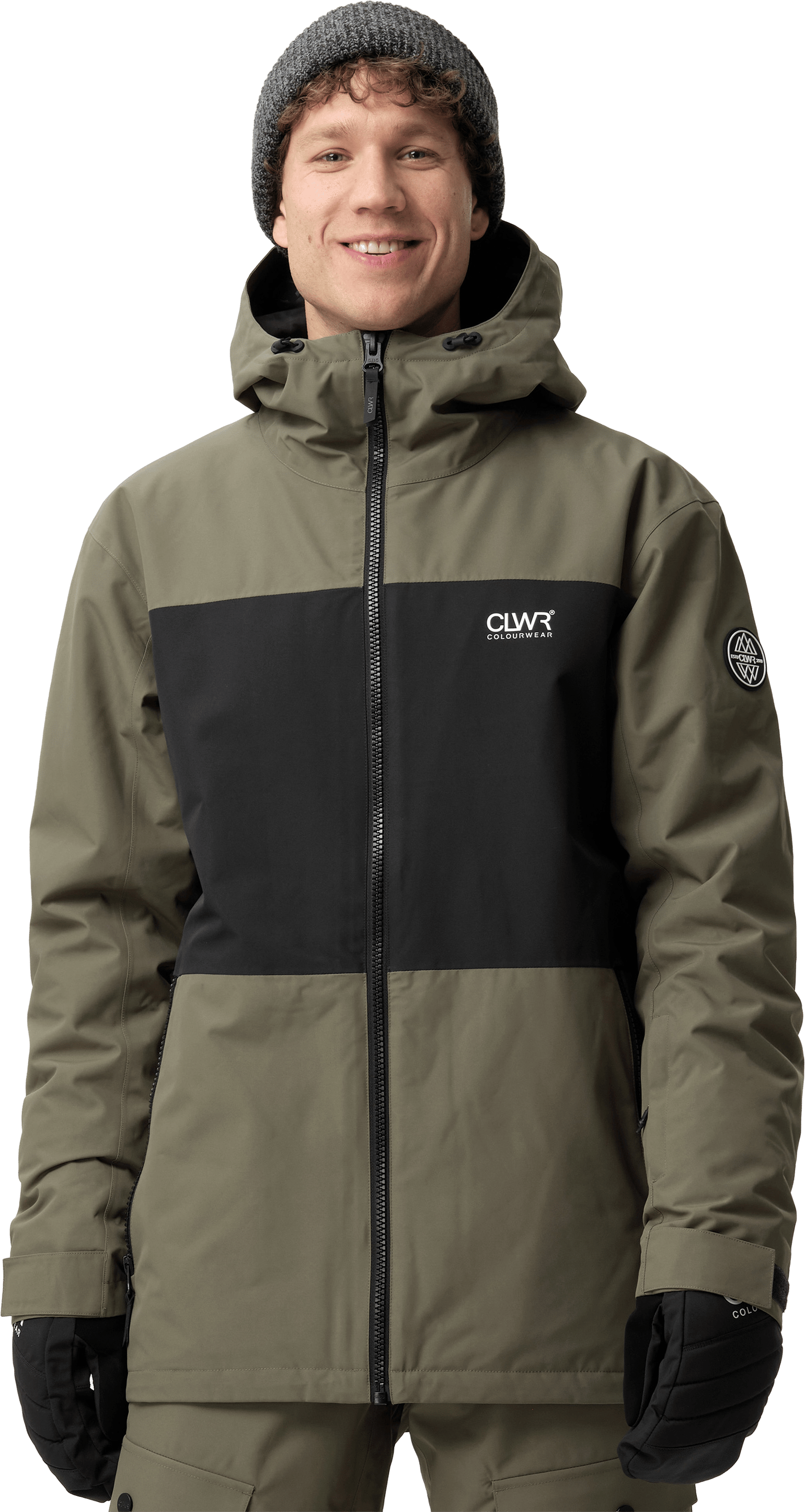 ColourWear Men´s Core Jacket Khaki Green