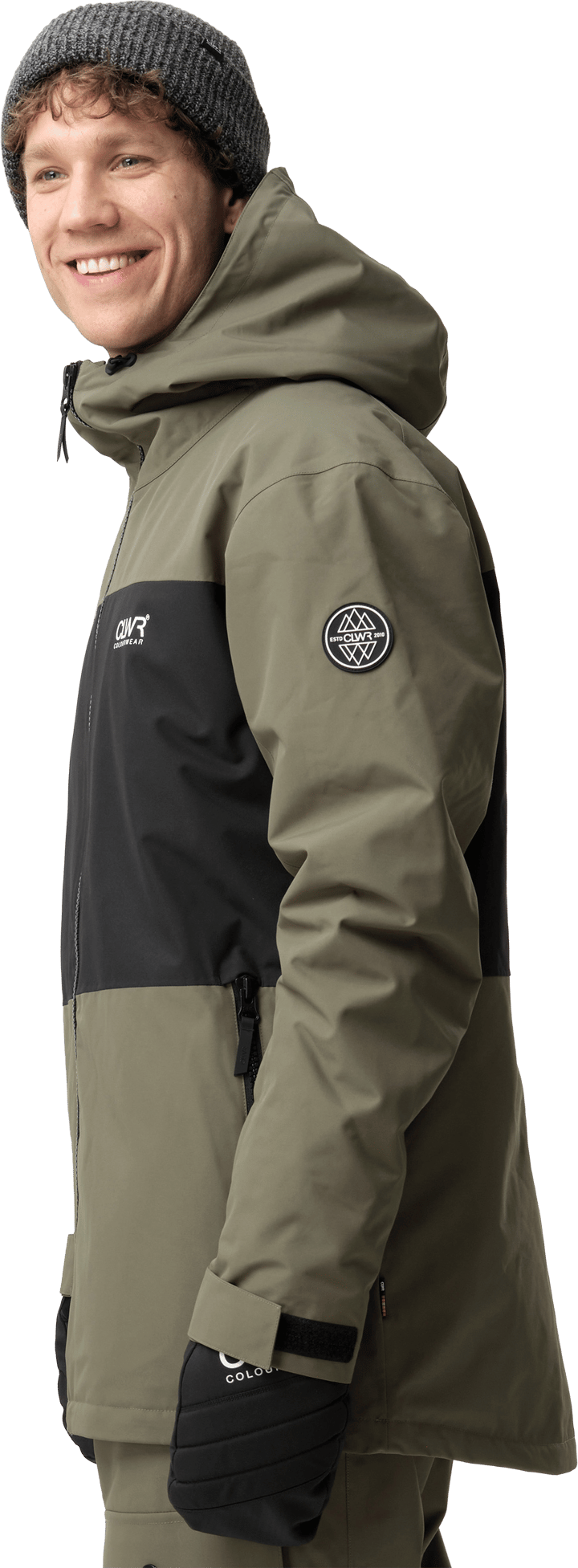 ColourWear Men´s Core Jacket Khaki Green ColourWear