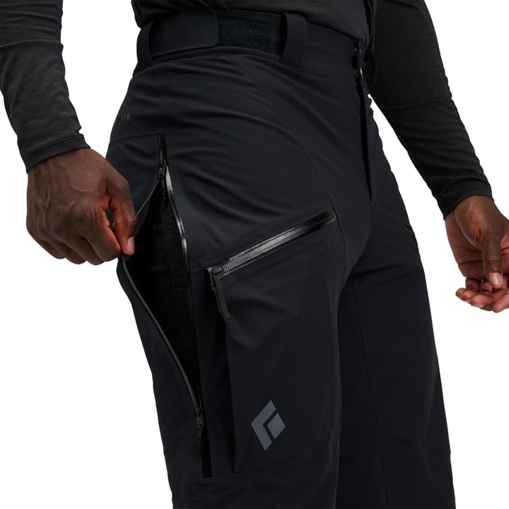 Black Diamond Men's Fineline Stretch FZ Pants short Black Black Diamond