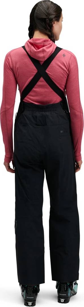 Black Diamond Women's Recon Stretch Bibs Black Black Diamond Black Diamond Women's Recon Stretch Bibs Black Black Diamond