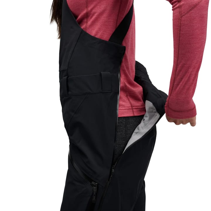 Black Diamond Women's Recon Stretch Bibs Black Black Diamond Black Diamond Women's Recon Stretch Bibs Black Black Diamond