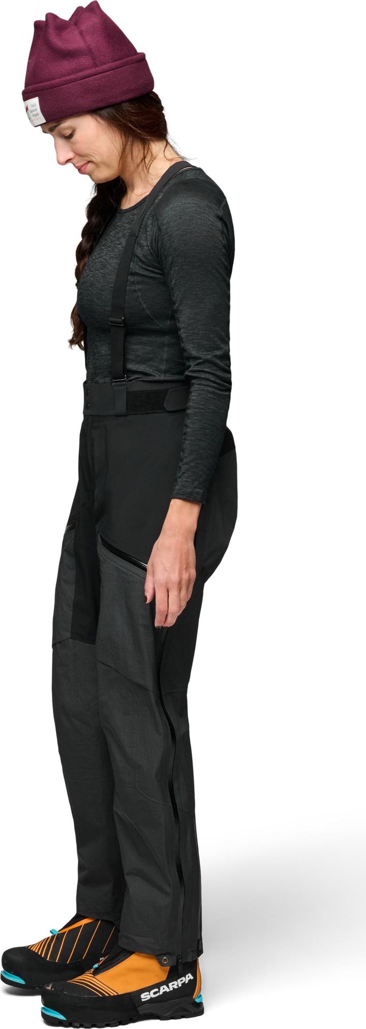 Black Diamond Women's Mission Apine Shell Pants Black Black Diamond