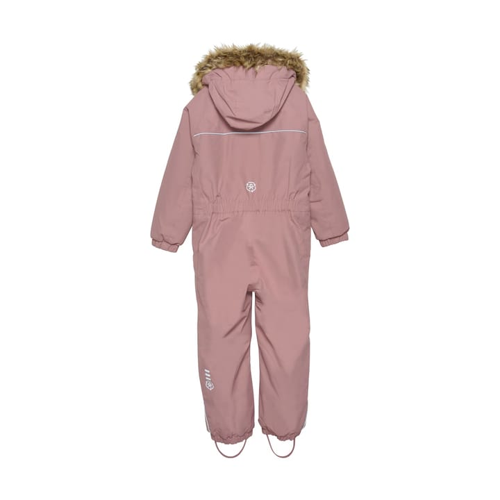 Color Kids Coverall W. Fake Fur Burlwood Color Kids