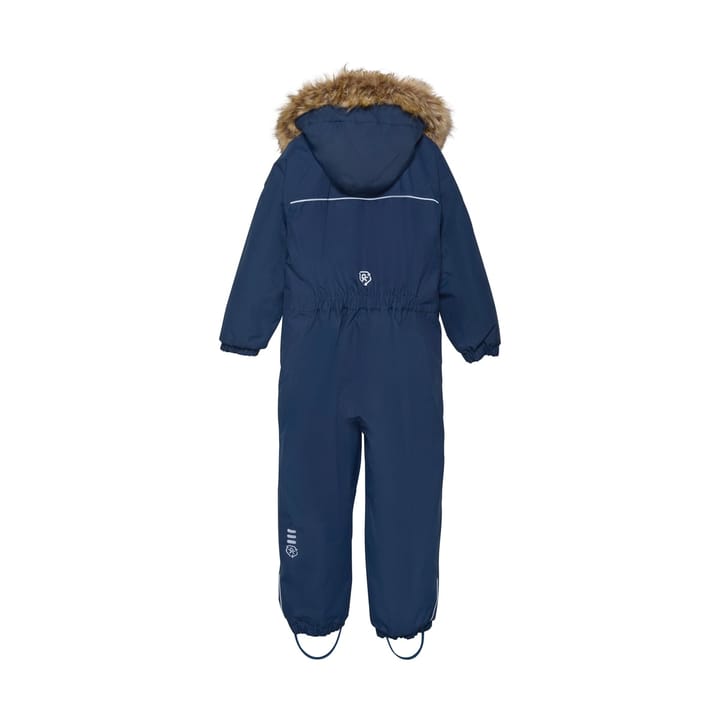 Color Kids Coverall W. Fake Fur Total Eclipse Color Kids