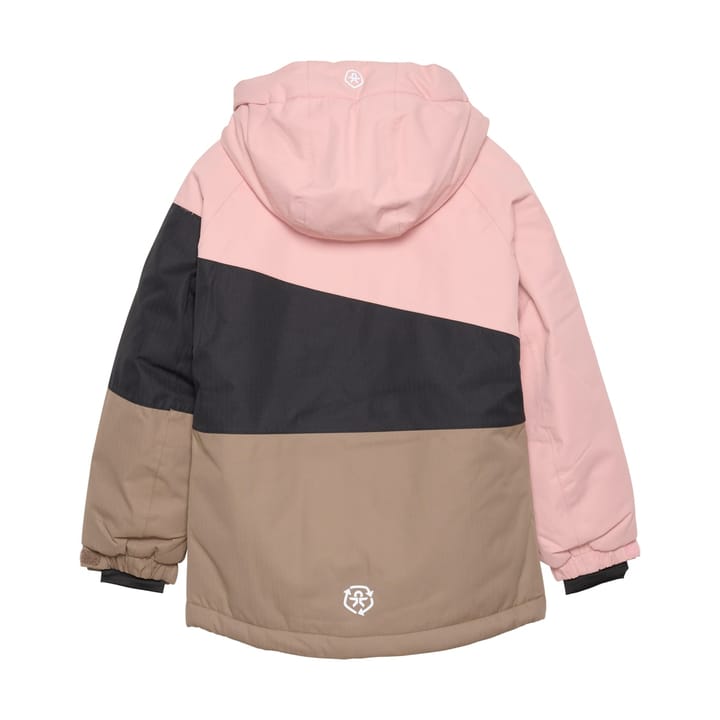 Color Kids Ski Jacket - Colorblock Misty Rose Color Kids