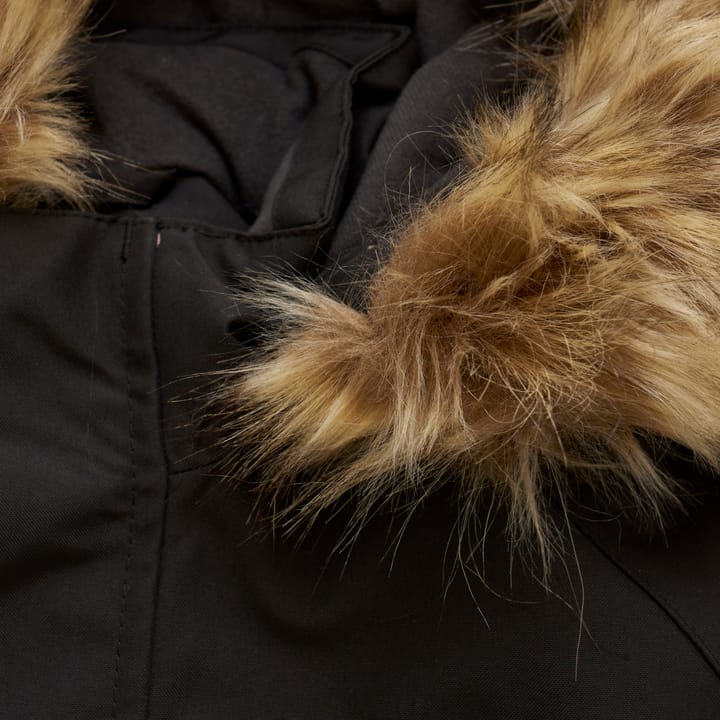 Color Kids Juniors' Coverall With Fake Fur Black Color Kids Color Kids Juniors' Coverall With Fake Fur Black Color Kids