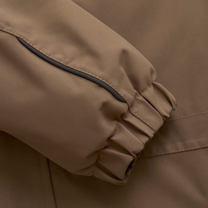 Color Kids Kids' Coverall With Fake Fur Fossil Color Kids