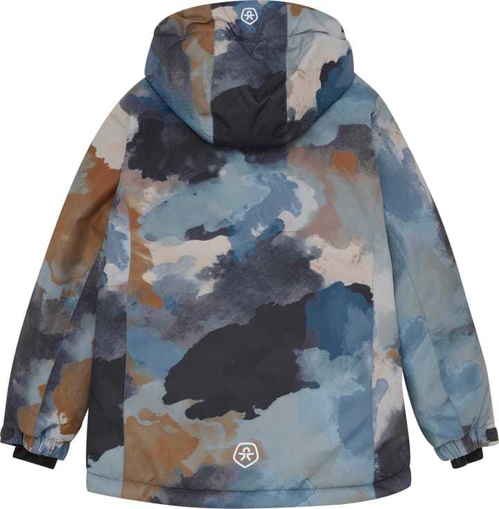 Color Kids Kids' Ski Jacket AOP Stormy Weather Color Kids